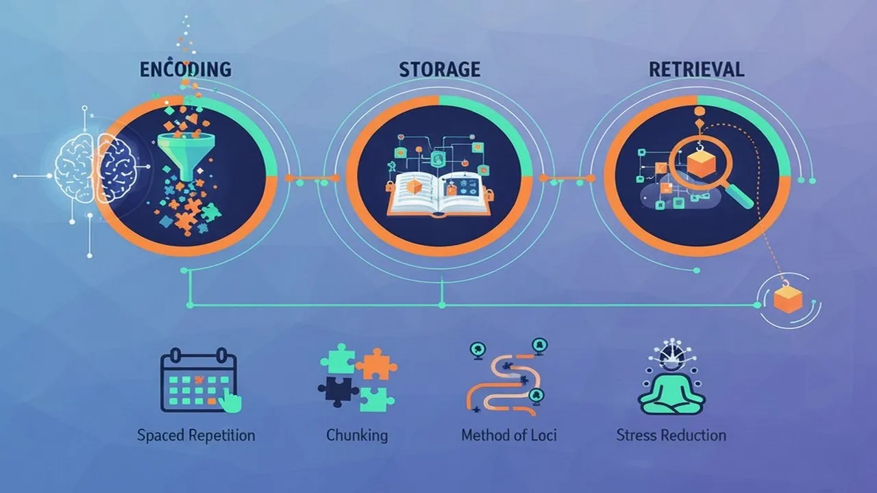 أدوات وتقنيات تحسين الذاكرة